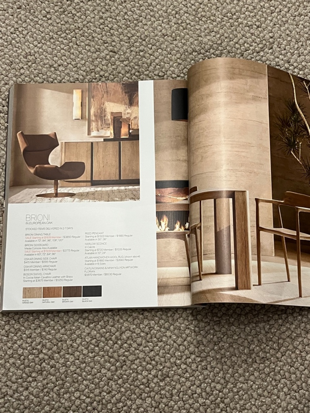 RH Restoration Hardware "Modern" Catalog - Like a Home Décor Coffee Table Book - Picture 12 of 13